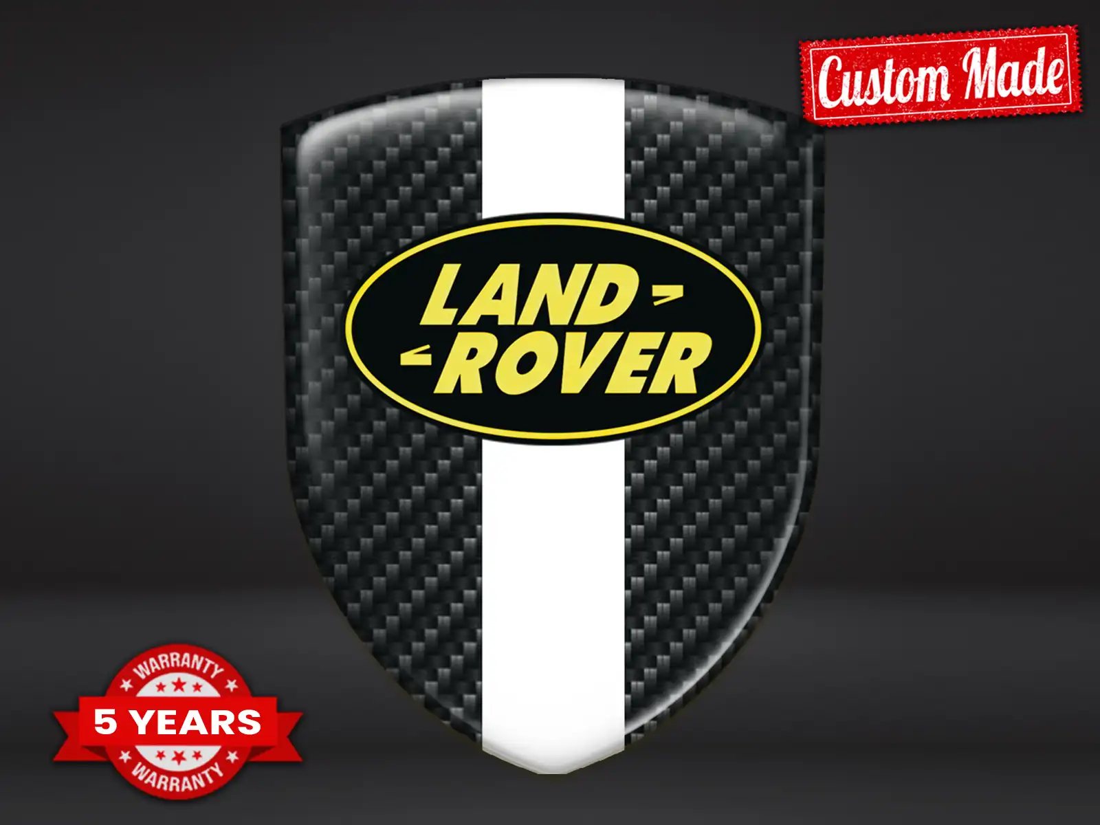 Land Rover Car Silicone Badges Durable High Quality Professional